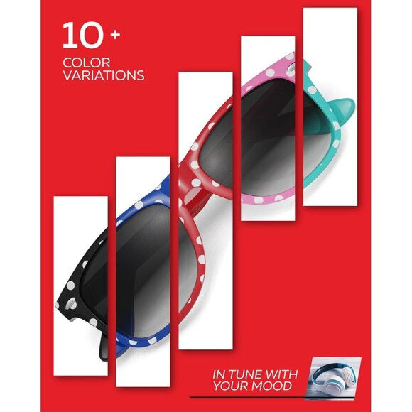 Vintage Polka Dot Sunglasses Women UV400 Gradient Smoke Retro Fashion main image 6